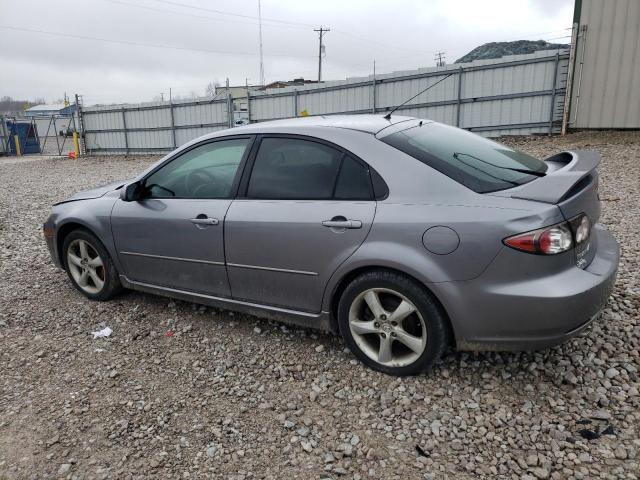 1YVHP84D765M64564 - 2006 MAZDA 6 S GRAY photo 2