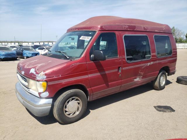 1FDRE14L5XHB17440 - 1999 FORD ECONOLINE E150 VAN RED photo 1