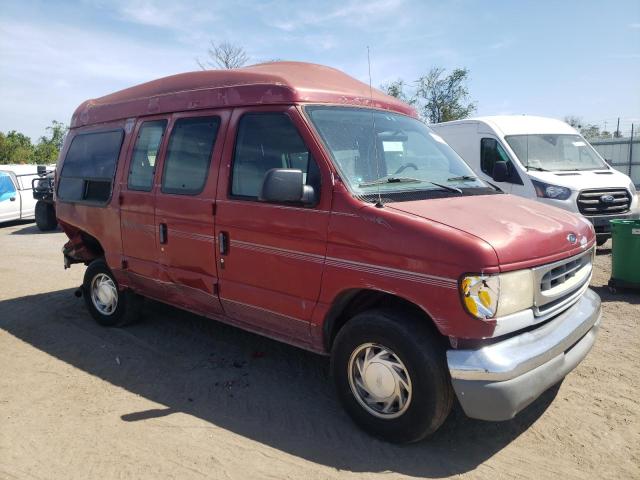 1FDRE14L5XHB17440 - 1999 FORD ECONOLINE E150 VAN RED photo 4