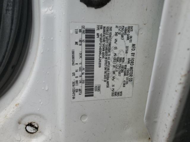 1FMPU14596LA26209 - 2006 FORD EXPEDITION XLS WHITE photo 13