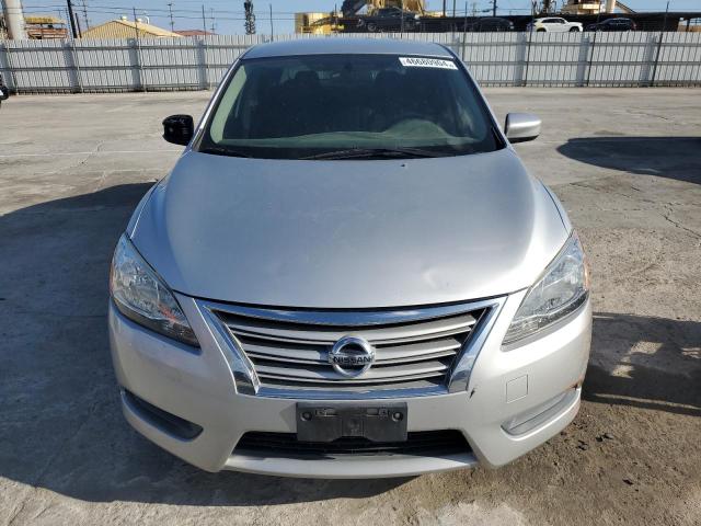 3N1AB7AP4FY238339 - 2015 NISSAN SENTRA S SILVER photo 5