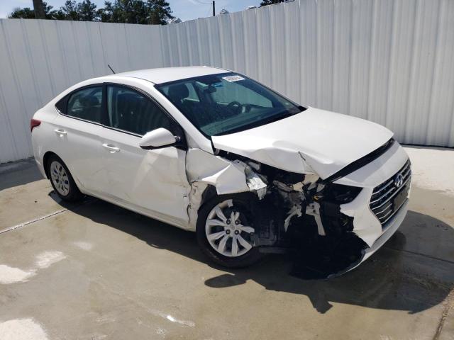 3KPC24A69ME150008 - 2021 HYUNDAI ACCENT SE WHITE photo 4