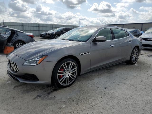 ZAM56YPA0J1281600 - 2018 MASERATI QUATTROPOR S GRAY photo 1