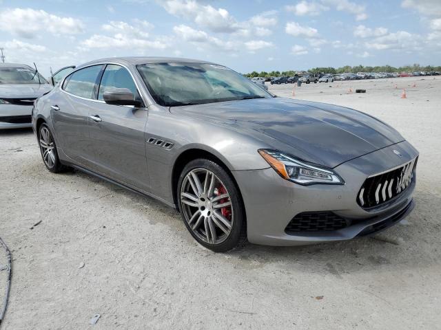 ZAM56YPA0J1281600 - 2018 MASERATI QUATTROPOR S GRAY photo 4