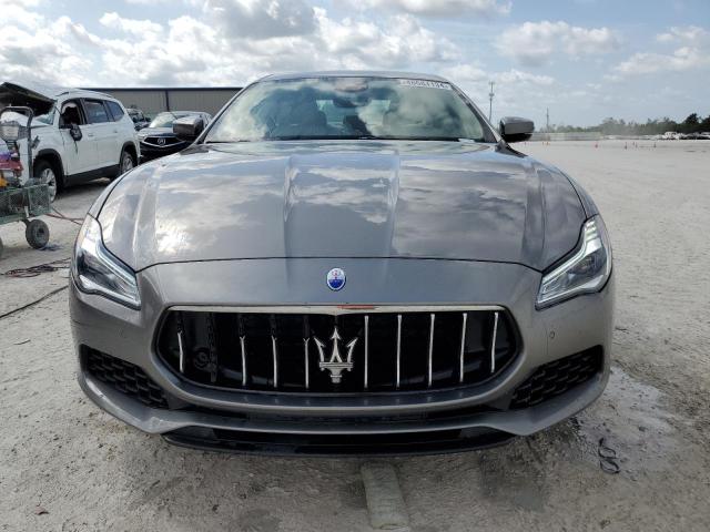 ZAM56YPA0J1281600 - 2018 MASERATI QUATTROPOR S GRAY photo 5