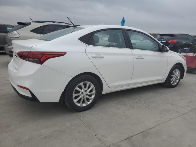 3KPC24A32KE058385 - 2019 HYUNDAI ACCENT SE WHITE photo 3