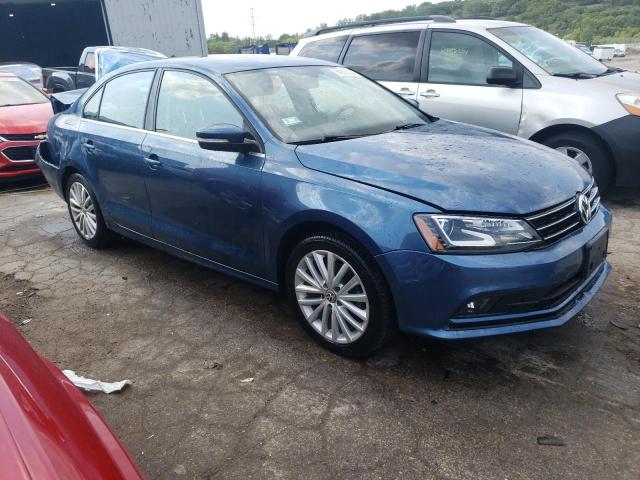 3VWL17AJ7GM260636 - 2016 VOLKSWAGEN JETTA SEL 蓝色 照片 4