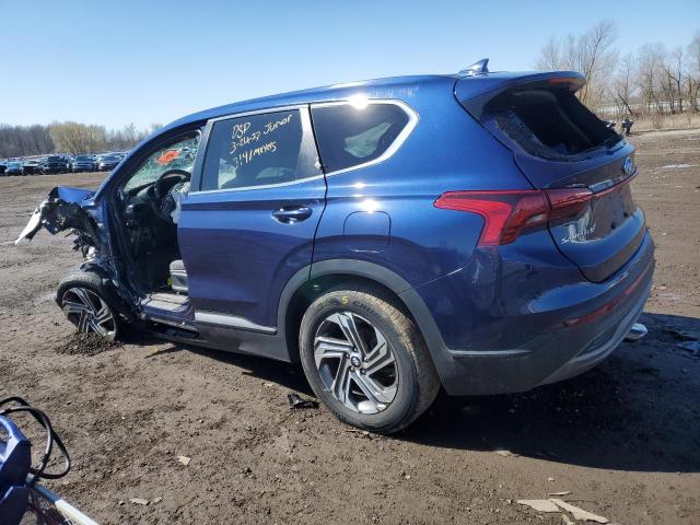 5NMS14AJ9MH339382 - 2021 HYUNDAI SANTA FE SE BLUE photo 2