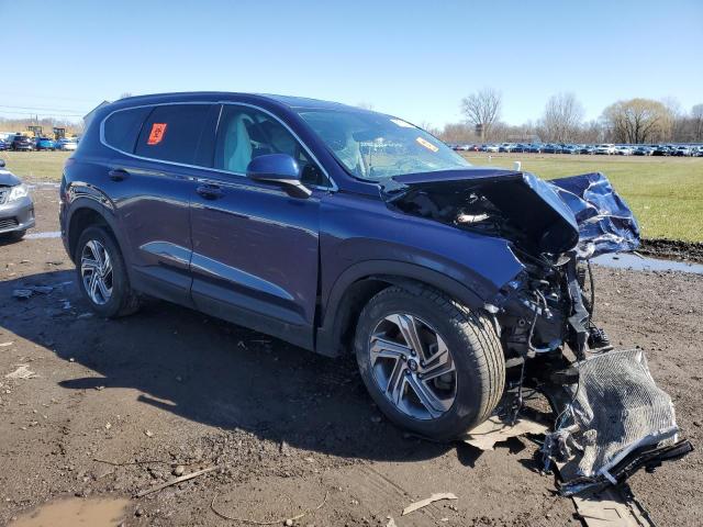 5NMS14AJ9MH339382 - 2021 HYUNDAI SANTA FE SE BLUE photo 4