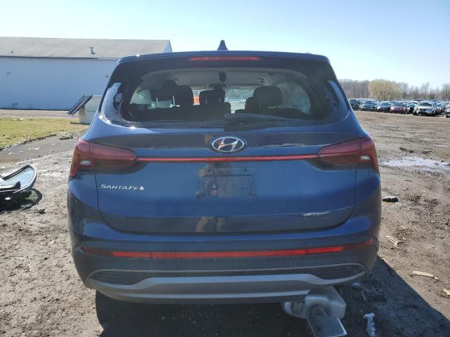 5NMS14AJ9MH339382 - 2021 HYUNDAI SANTA FE SE BLUE photo 6