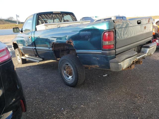 1B7KF26WXVJ592782 - 1997 DODGE RAM 2500 GREEN photo 2