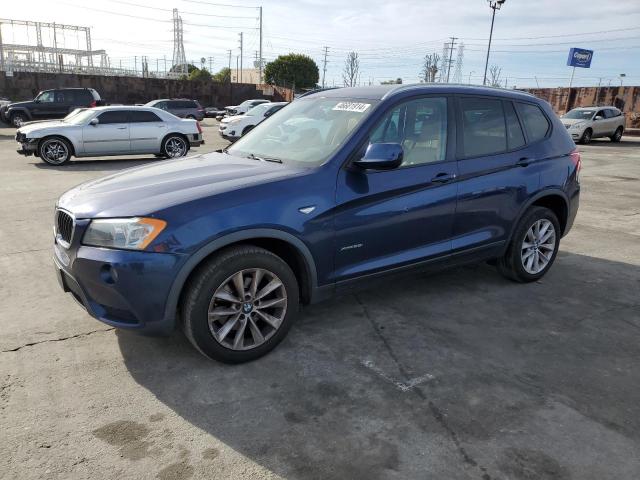 5UXWX9C54D0A14542 - 2013 BMW X3 XDRIVE28I BLUE photo 1