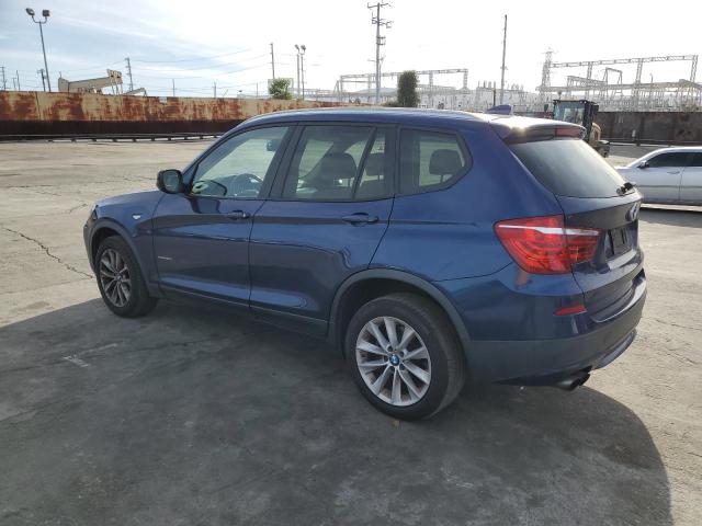 5UXWX9C54D0A14542 - 2013 BMW X3 XDRIVE28I BLUE photo 2