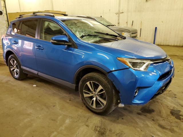 2T3RFREV9GW477031 - 2016 TOYOTA RAV4 XLE BLUE photo 4