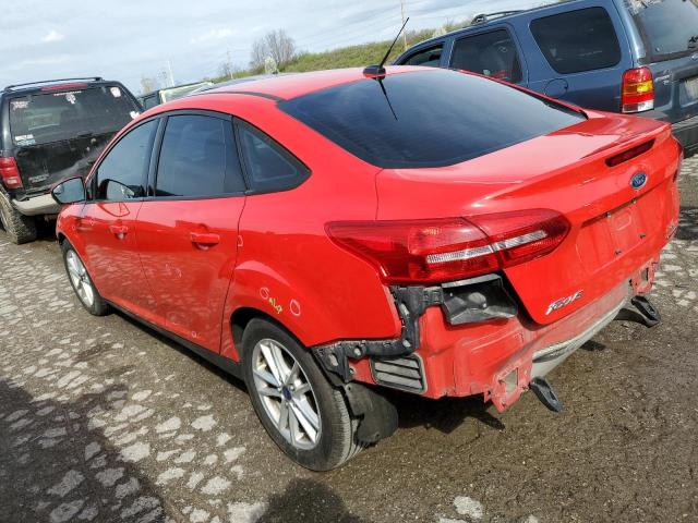 1FADP3F25FL379937 - 2015 FORD FOCUS SE RED photo 2