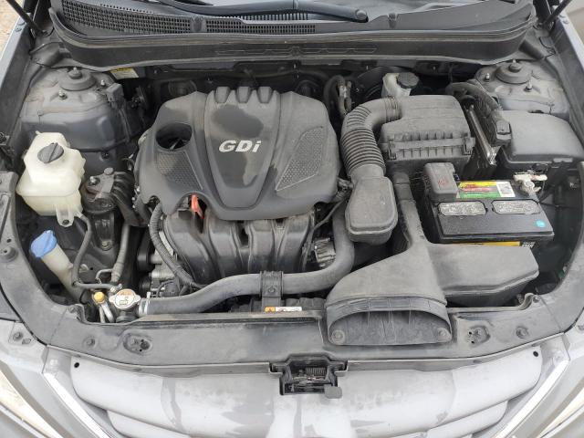 5NPEB4AC4DH707529 - 2013 HYUNDAI SONATA GLS GRAY photo 11