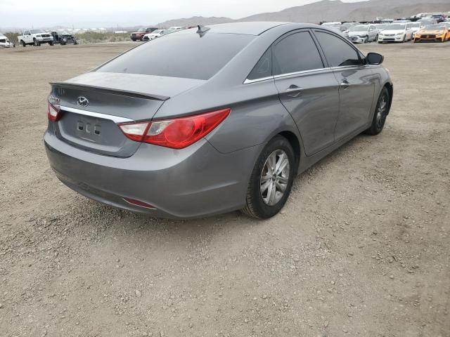 5NPEB4AC4DH707529 - 2013 HYUNDAI SONATA GLS GRAY photo 3