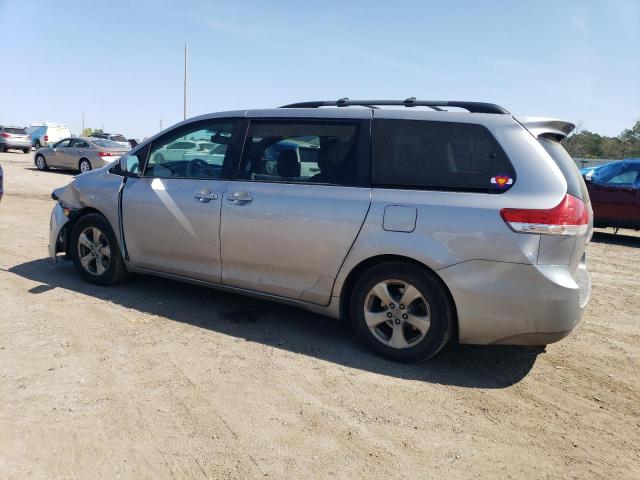 5TDKK3DC0BS033671 - 2011 TOYOTA SIENNA LE SILVER photo 2