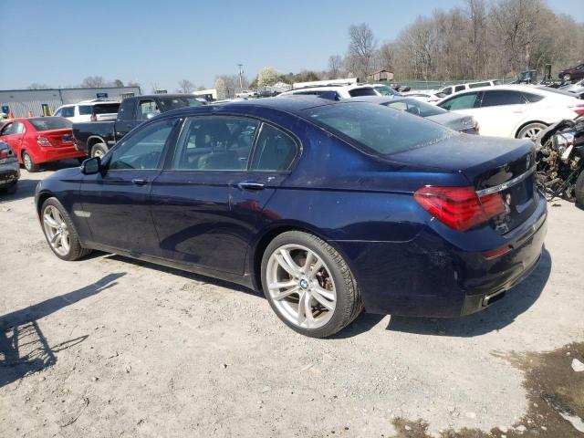 WBAYE8C52FD781340 - 2015 BMW 750 LI BLUE photo 2