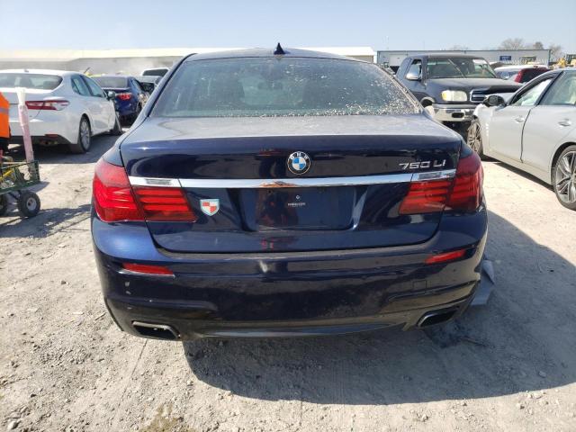 WBAYE8C52FD781340 - 2015 BMW 750 LI BLUE photo 6