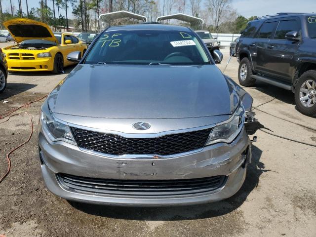 5XXGT4L38JG185966 - 2018 KIA OPTIMA LX SILVER photo 5