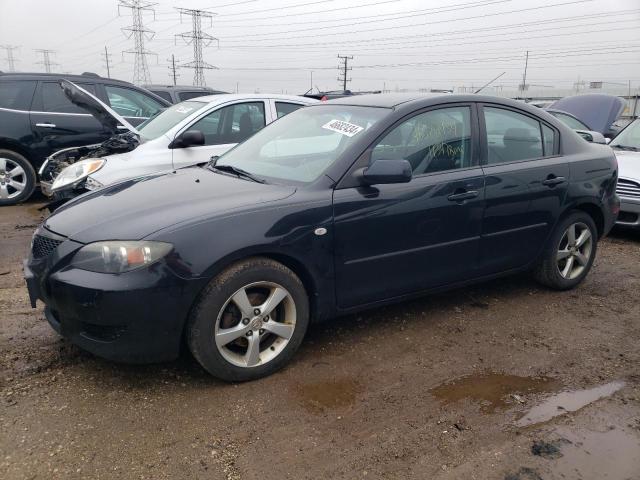 JM1BK32F861497775 - 2006 MAZDA MAZDA3I I CHARCOAL photo 1