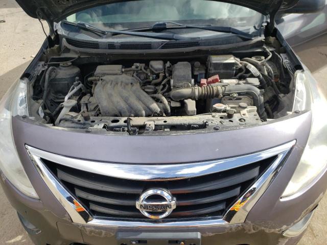 3N1CN7AP9FL905273 - 2015 NISSAN VERSA S GRAY photo 11