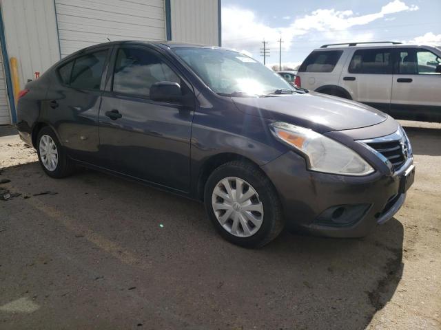 3N1CN7AP9FL905273 - 2015 NISSAN VERSA S GRAY photo 4