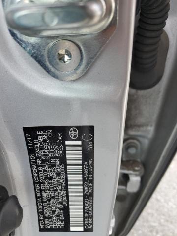 JTDKARFP1H3060085 - 2017 TOYOTA PRIUS PRIM SILVER photo 12