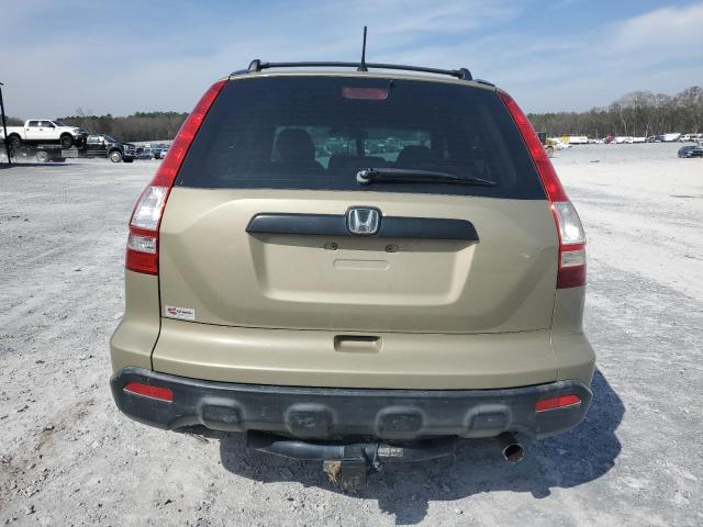 JHLRE38377C020864 - 2007 HONDA CR-V LX GOLD photo 6