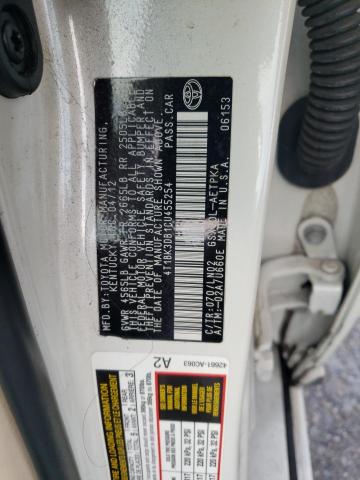 4T1BK3DB1CU455254 - 2012 TOYOTA AVALON BASE 白色 照片 12