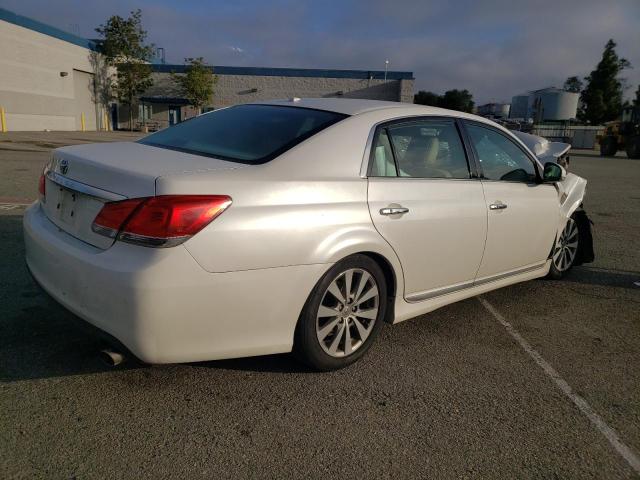 4T1BK3DB1CU455254 - 2012 TOYOTA AVALON BASE WHITE photo 3