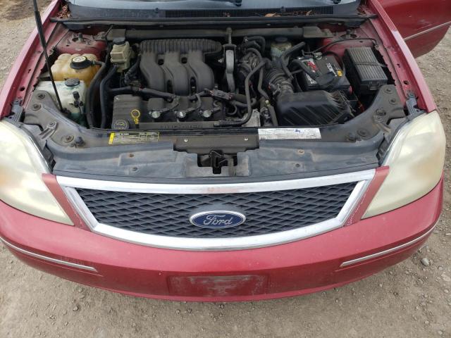 1FAFP24175G125957 - 2005 FORD FIVE HUNDR SEL RED photo 11