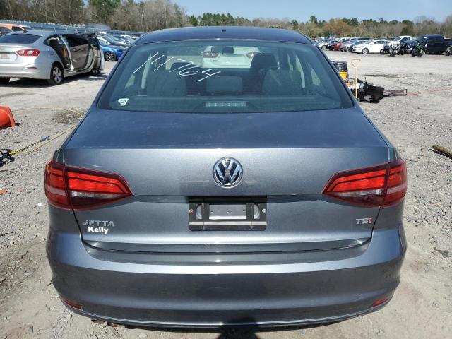 3VW2B7AJ0JM230183 - 2018 VOLKSWAGEN JETTA S GRAY photo 6