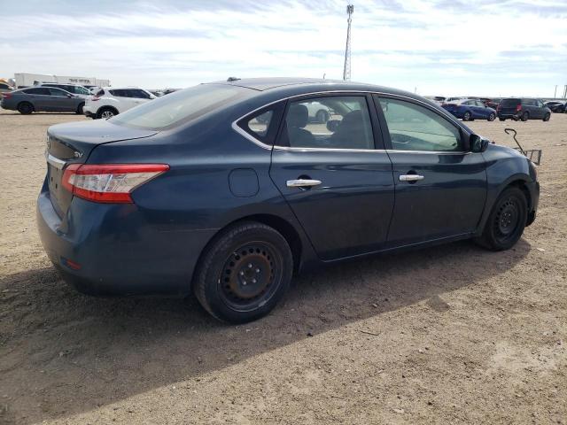 3N1AB7AP6FL685722 - 2015 NISSAN SENTRA S GREEN photo 3