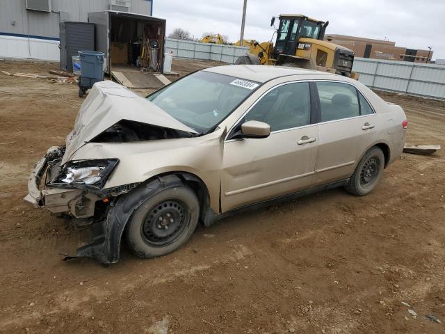 1HGCM56384A029635 - 2004 HONDA ACCORD LX TAN photo 1