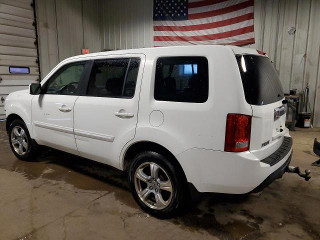 5FNYF4H59FB003045 - 2015 HONDA PILOT EXL WHITE photo 2