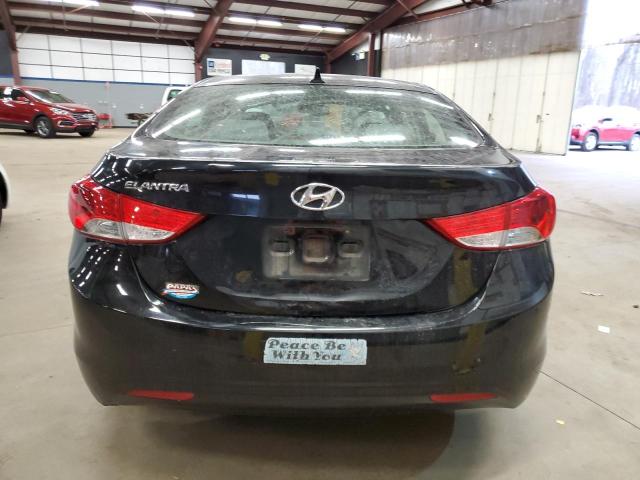 KMHDH4AE1DU572569 - 2013 HYUNDAI ELANTRA GLS BLACK photo 6