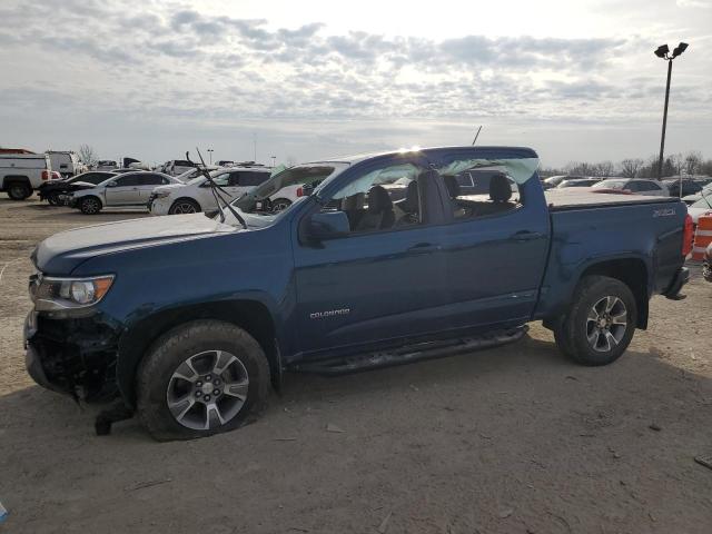 1GCGTDEN3K1112581 - 2019 CHEVROLET COLORADO Z71 BLUE photo 1