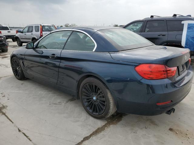 WBA3V7C56G5A26209 - 2016 BMW 428 I SULEV BLUE photo 2