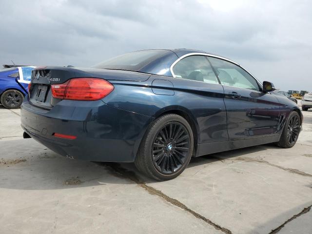 WBA3V7C56G5A26209 - 2016 BMW 428 I SULEV BLUE photo 3