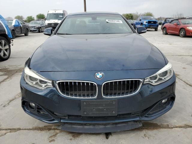 WBA3V7C56G5A26209 - 2016 BMW 428 I SULEV BLUE photo 5