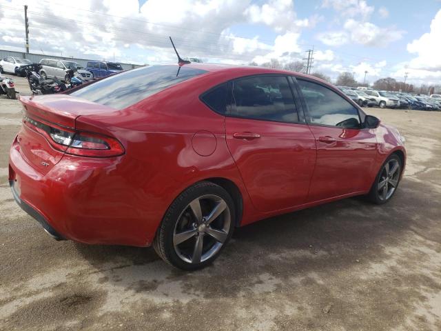 1C3CDFEB3GD728661 - 2016 DODGE DART GT RED photo 3