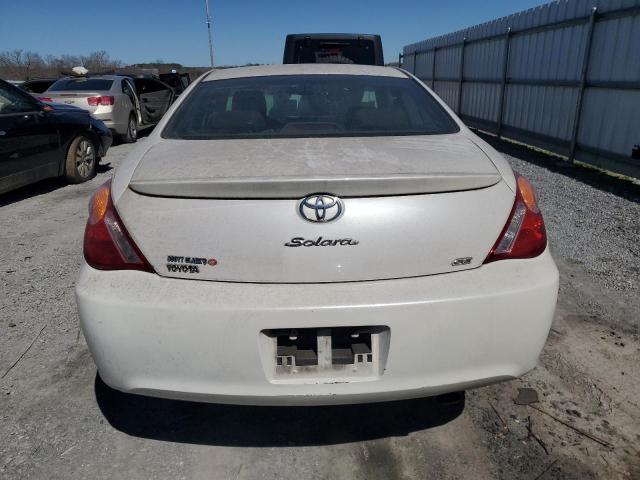 4T1CE38P05U993822 - 2005 TOYOTA CAMRY SOLA SE WHITE photo 6