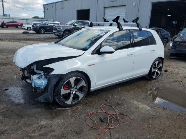 3VW547AU4JM252267 - 2018 VOLKSWAGEN GTI S WHITE photo 1