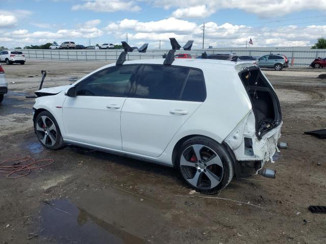 3VW547AU4JM252267 - 2018 VOLKSWAGEN GTI S WHITE photo 2