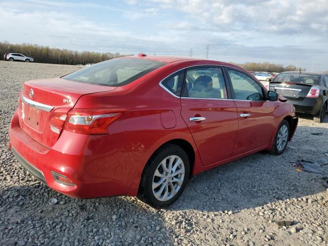 3N1AB7AP2JL618317 - 2018 NISSAN SENTRA S RED photo 3