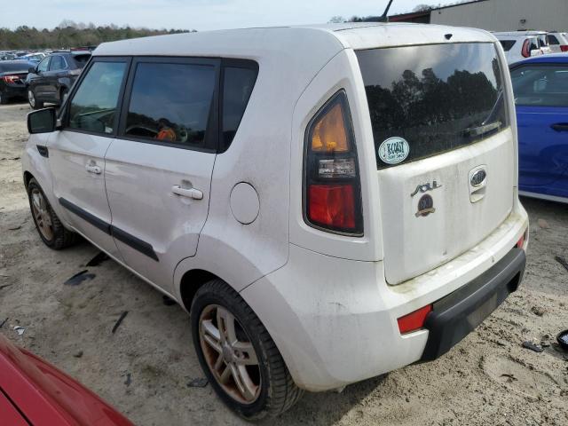 KNDJT2A25B7346370 - 2011 KIA SOUL + WHITE photo 2