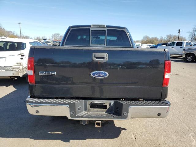 1FTPW12515FB18588 - 2005 FORD F150 SUPERCREW BLACK photo 6