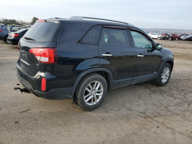 5XYKTDA77FG611388 - 2015 KIA SORENTO LX BLACK photo 3